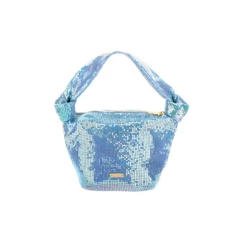 CULT GAIA Aluminum Handbag Shoulder Bag Women's Blue