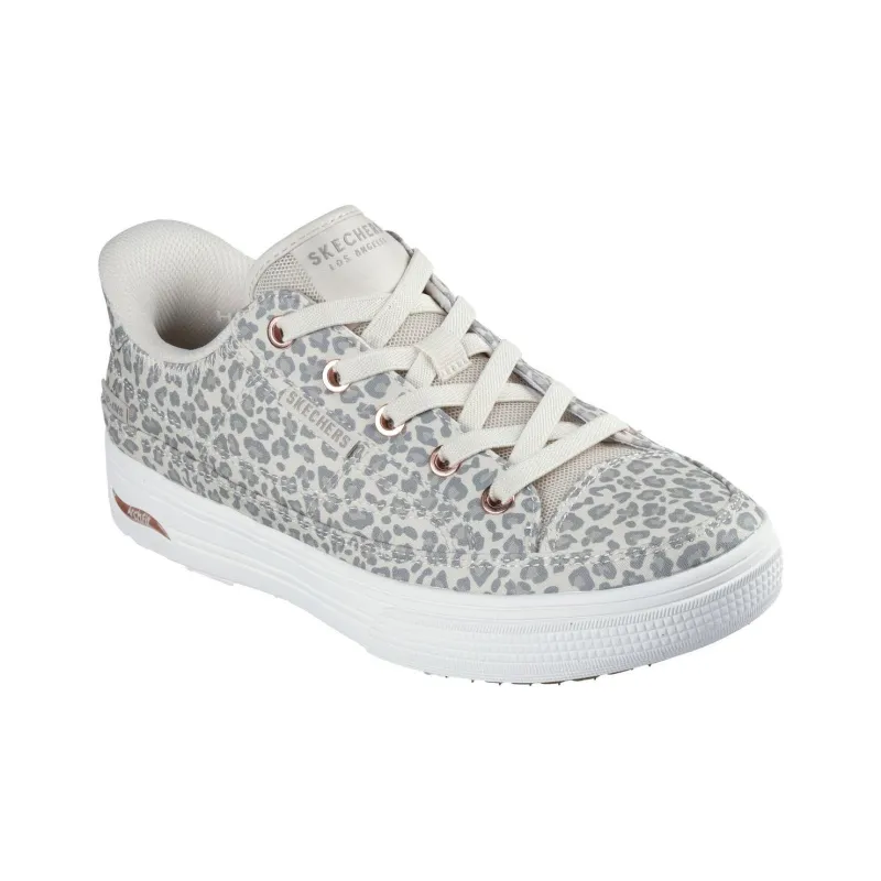 Skechers ArchFit Low Top Casual Shoes Women's Gray-3
