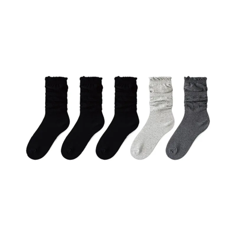 H YXIANG Mid Calf Socks Women's Combo Set-28