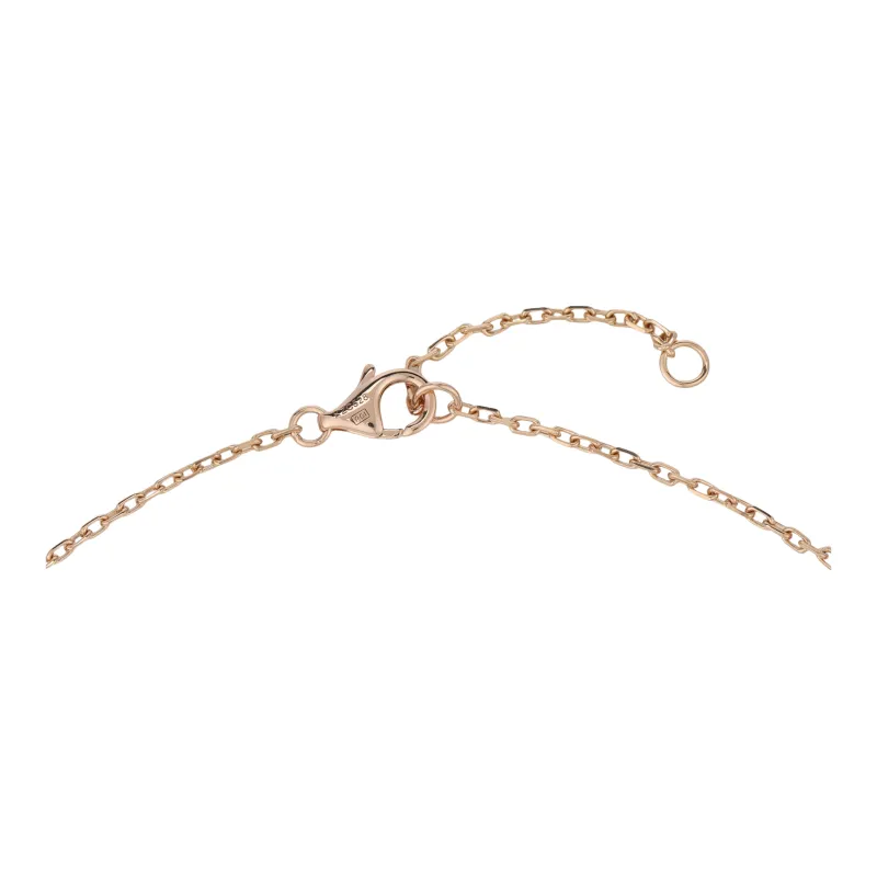 CARTIER Love Necklace Collection 18K Rose Gold Necklaces Women's Rose Gold-2
