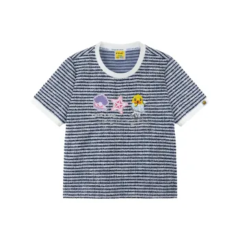 B.Duck T Shirt Women's Navy Blue