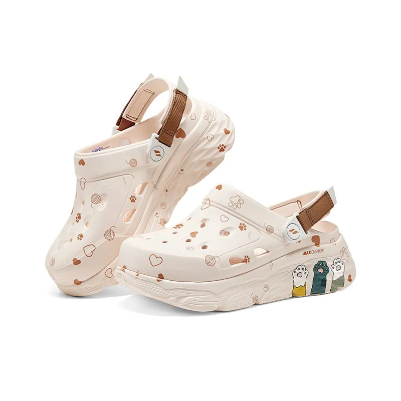 Skechers Max Cushioning Clogs Women's Ecru-11