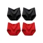 2 Pack Black+2 Pack Red