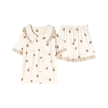 ROMANTIC·SPRING Pajama Set Women's Image Color