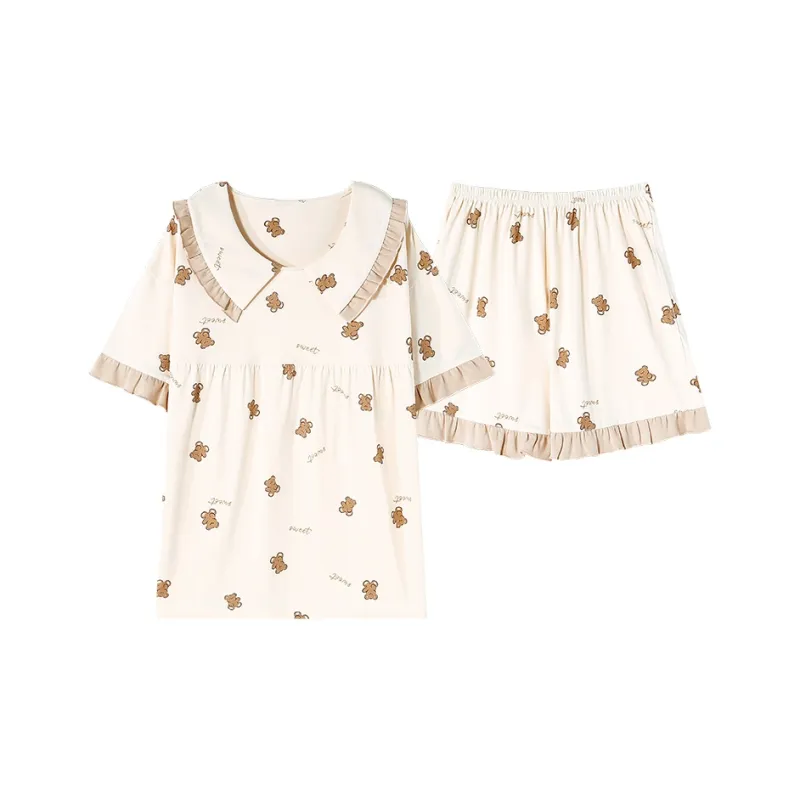 ROMANTIC·SPRING Pajama Set Women's Image Color-0