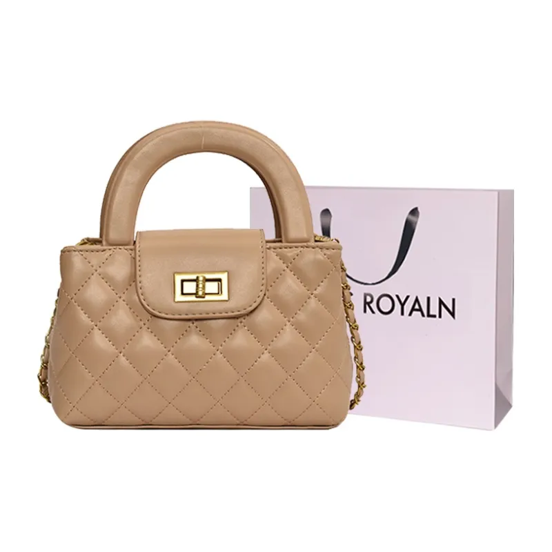 LOUIS ROYALN PU One Shoulder Handbag Unisex Multicolor-9