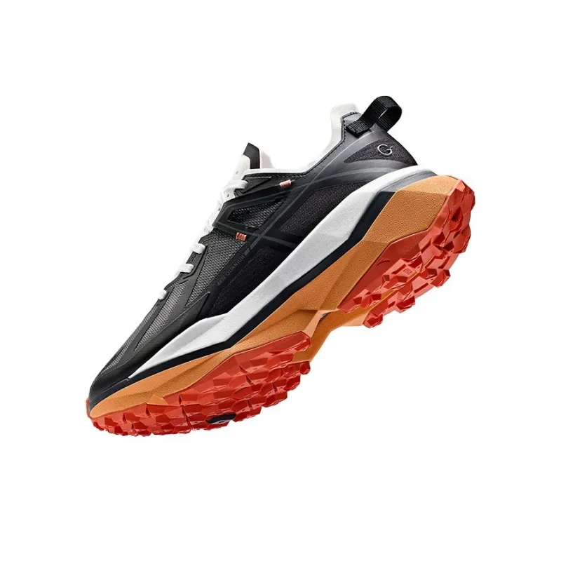 Anta Champion Falcon Cushioning Wear-Resistant Low-Top Running Shoes Women's Black-2