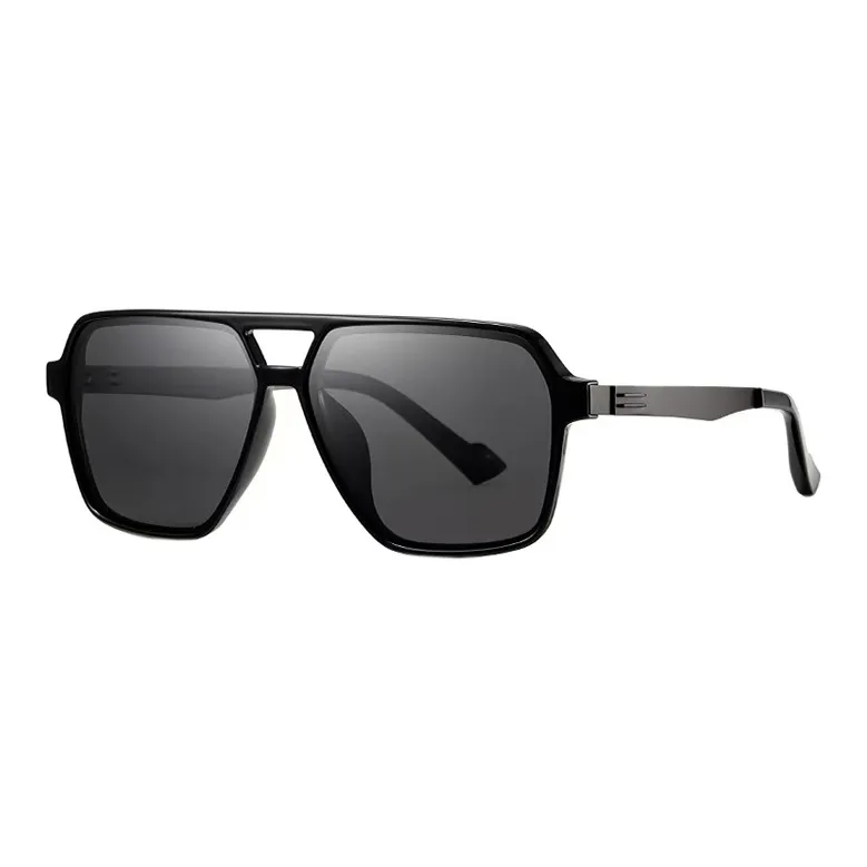 JUICE BABY TR/Memory Plastic Metal Square Sunglasses Unisex-6
