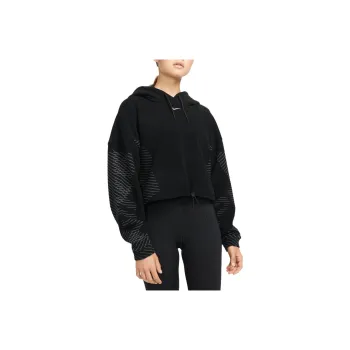 Nike Sweatshirts Women's Black/Metallic Silver