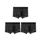 Black 3 Pcs