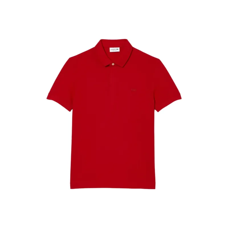 LACOSTE Polo Shirts Men Red-0