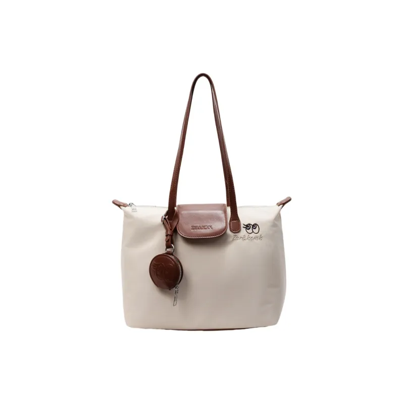 CORE BIRD Nylon Fabric Tote Bag, Shoulder Bag Women's Multicolor-5