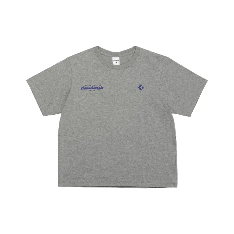 Converse Tee T Shirt Women's Gray-0