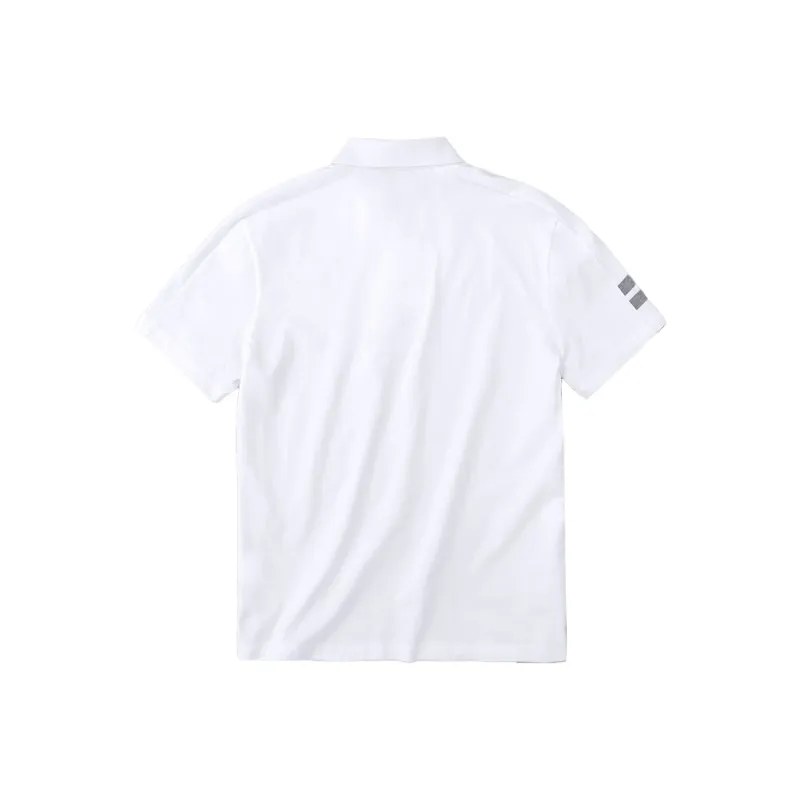 Mr.Bu Polo Shirt Men's Moon White-1