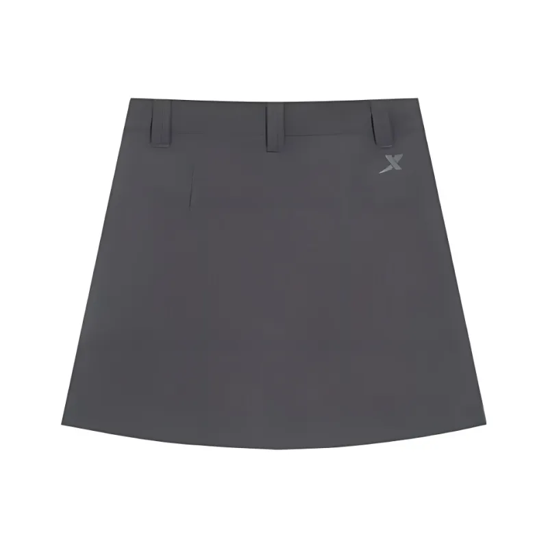 XTEP Casual Short Skirts Women's Mudstone Gray-1