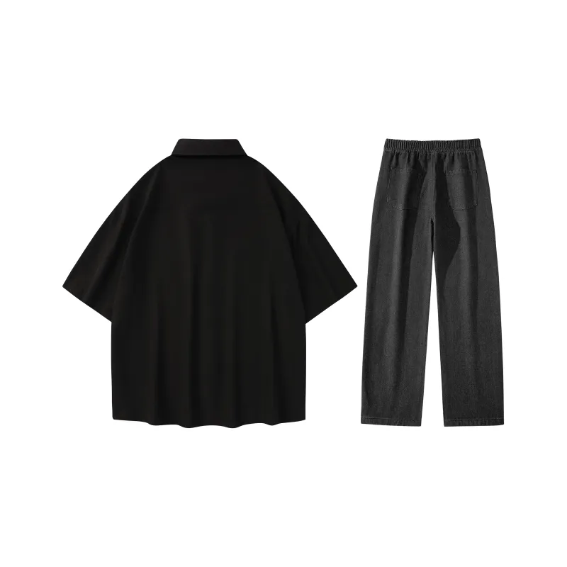 A.X.S.K Shirt Matching Set Unisex-13