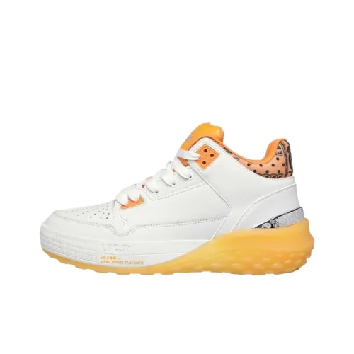 Snoop Dogg x Skechers Sizzle Mid Top Training Shoes Women's White