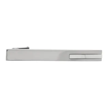 Lanvin Metal Tie Clip Unisex Silver