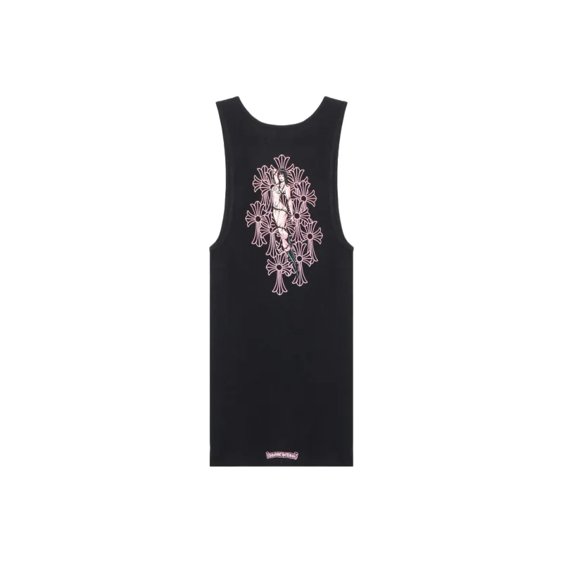 Chrome Hearts X Deadly Doll Tank Top-1