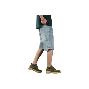 ROBINHOOD Denim Shorts Unisex Ancient Teal