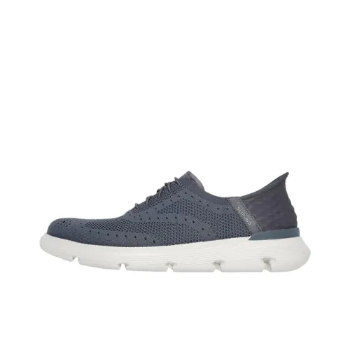 Skechers Slip ins Low Top Casual Shoes Men's Blue