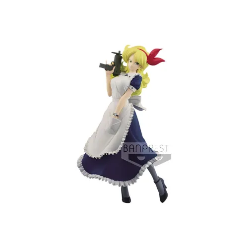 BANPRESTO Dragon Ball Glitter And Glamours Lunchi Ii Version B Figure White & Blue