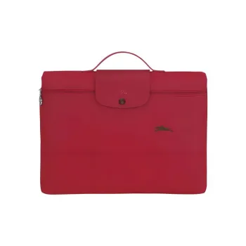LONGCHAMP Le Pliage Club Canvas Briefcase Small Size Women's Red