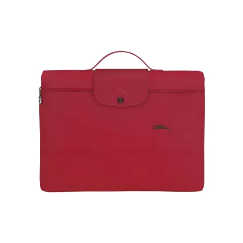 LONGCHAMP Le Pliage Club Canvas Briefcase Small Size Women's Red