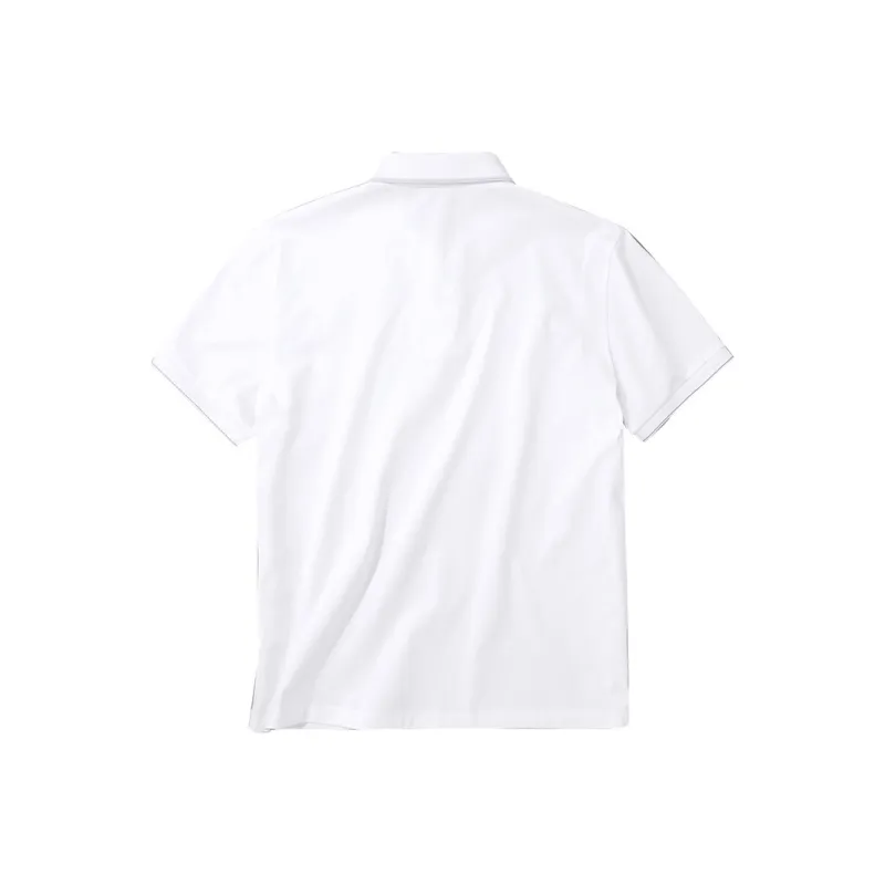 Mr.Bu Polo Shirt Men's Moon White-1