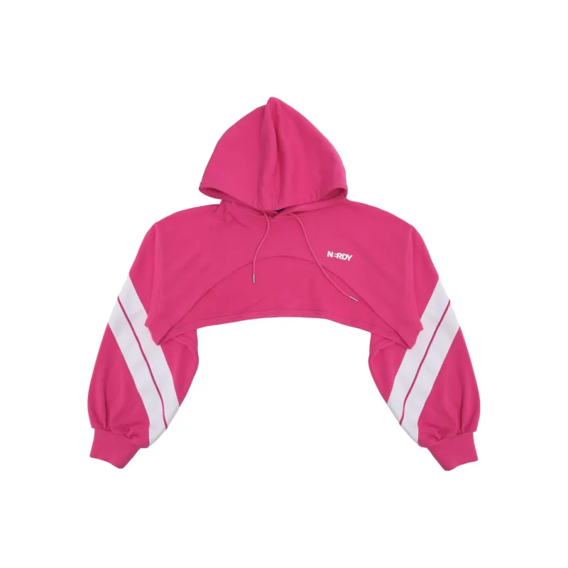Nerdy Sweatshirts Women's Vibrant Pink-0