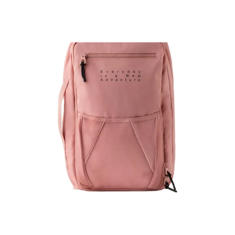 ZARA Polyester Backpack Regular Women's Pink-3