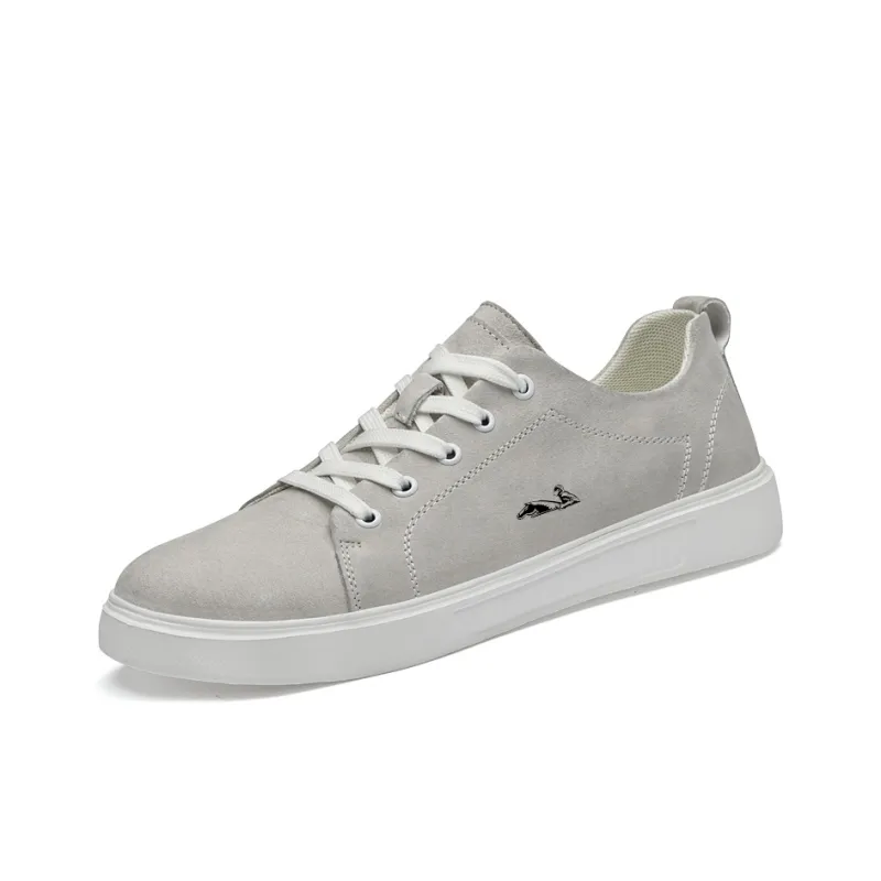British Knights Slip Resistant Low Top Skateboard Shoes Men's Gray-1
