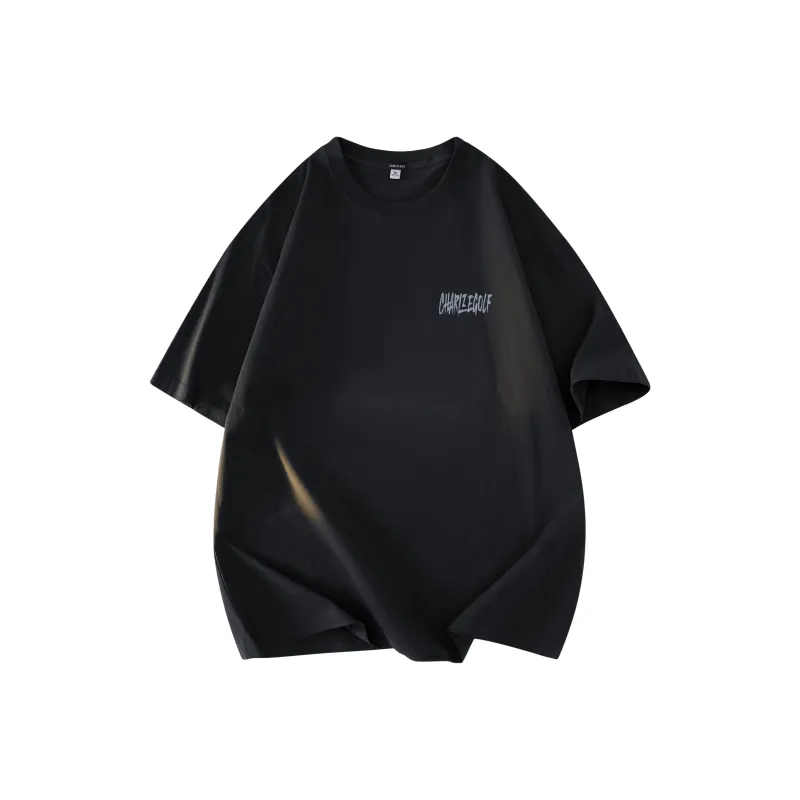 CHARLIE GOLF T Shirt Unisex Black-1