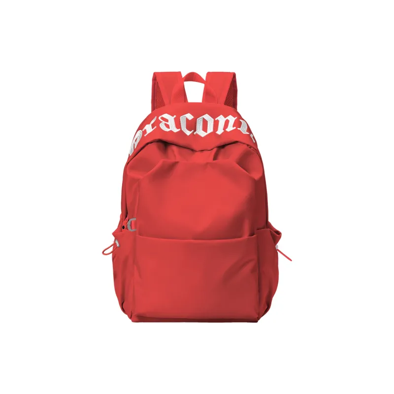 DRACONITE Polyester Backpack Unisex Yellow/Red-0