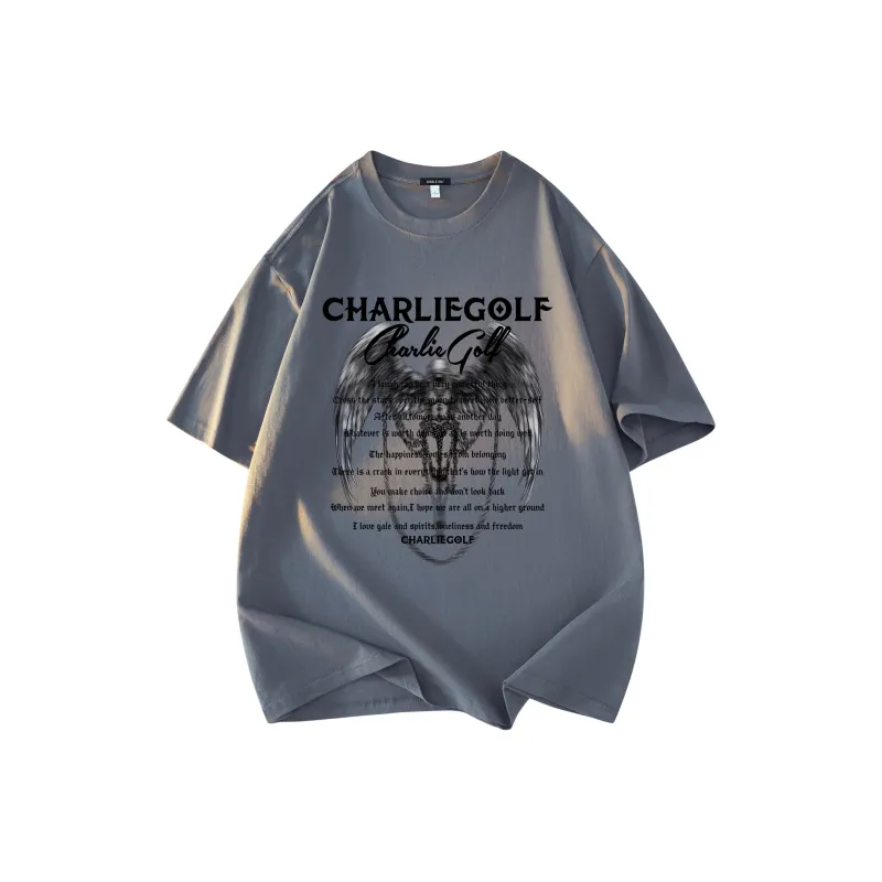 CHARLIE GOLF T Shirt Unisex Black-4