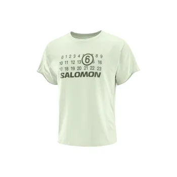 MM6 Maison Margiela X Salomon Numbers print T shirt