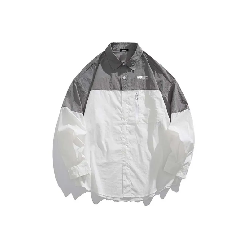 Jeep Breathable And Cool Feeling Sun Protection Clothing Unisex-0