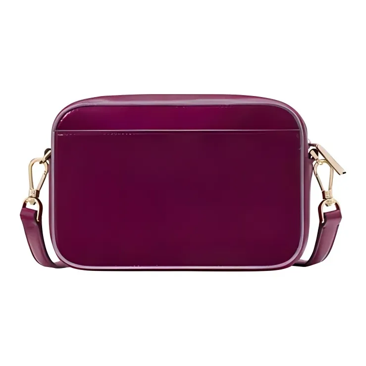 Kate Spade Patent Leather Crossbody Bag Shoulder Bag Mini Women's Burgundy-2