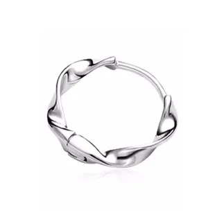 NVBBK 999 Fine Silver Earrings Women's