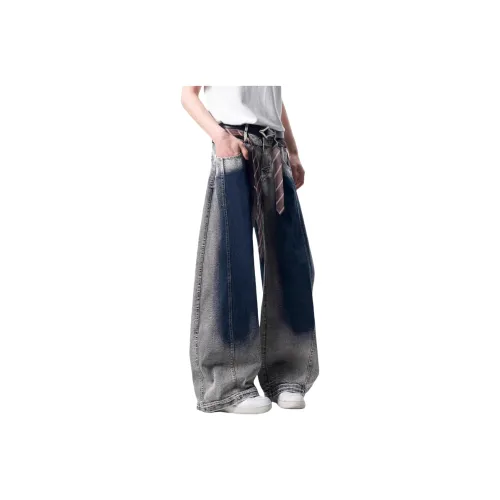 Zomuros Jeans Unisex Blue