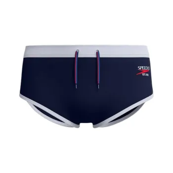 Speedo Jetstream Retro Logo Swimming Shorts Men's Marine Blue