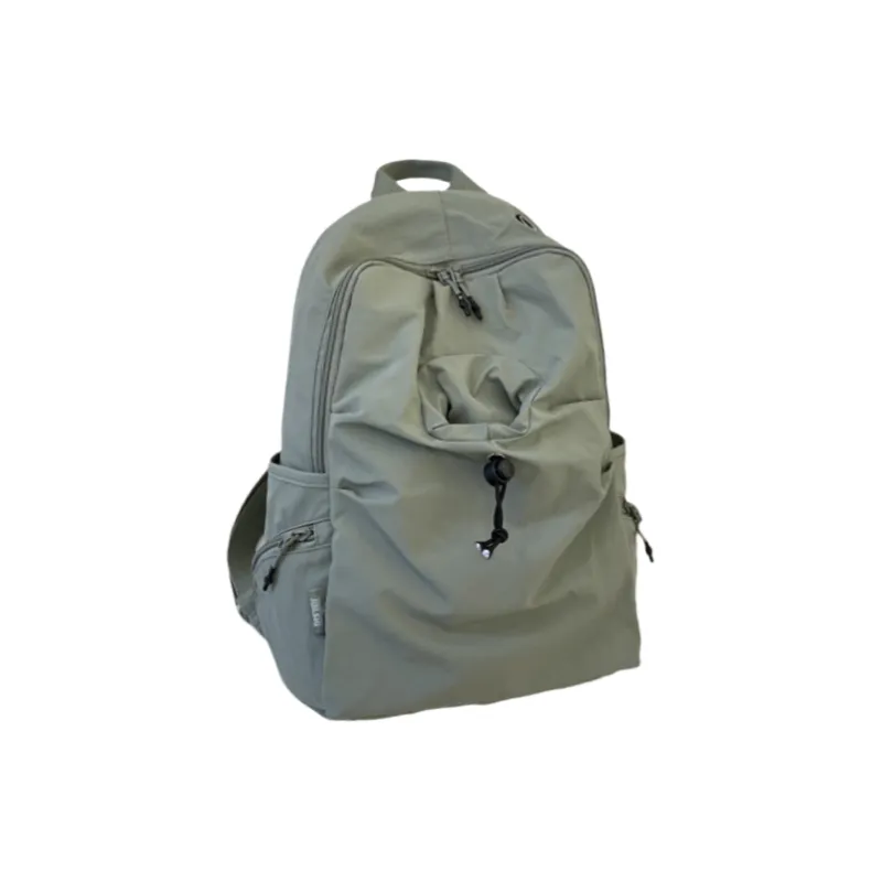 Gerlanx Nylon Fabric Backpack Unisex Multicolor-12