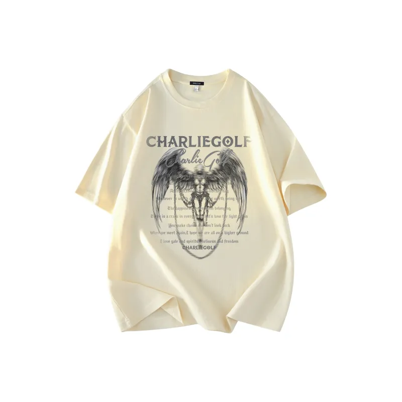 CHARLIE GOLF T Shirt Unisex Black-6