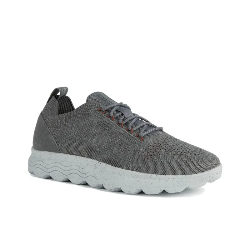 GEOX Spherica Abrasion Resistant Low Top Casual Shoes Men's Gray-1