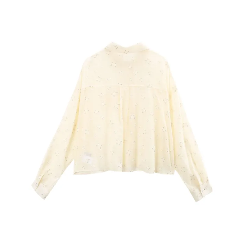 A Paradise For Awakening Cropped Coat Women's Beige-1