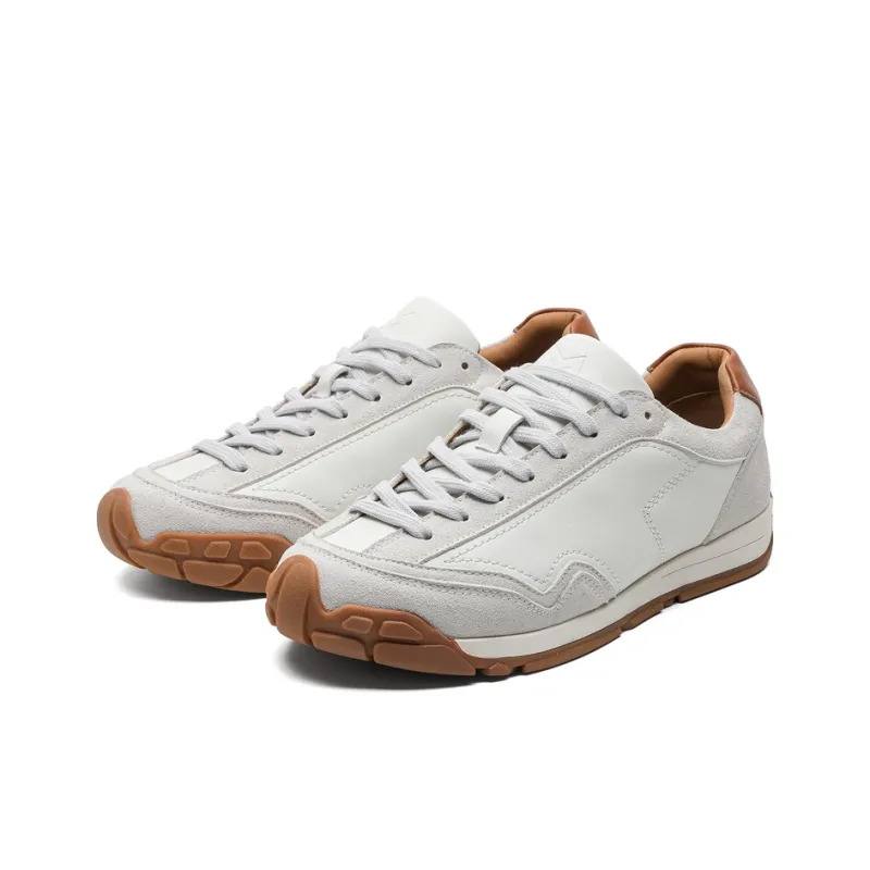 Mo Xu Low Top Casual Shoes Unisex White-2