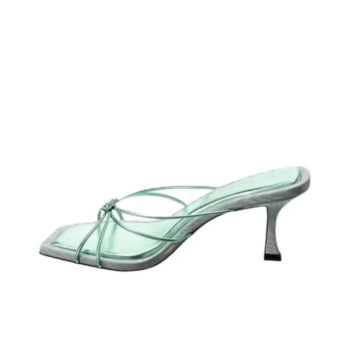 Jimmy Chunky Indiya Quick Dry Slide Slippers Women's Green