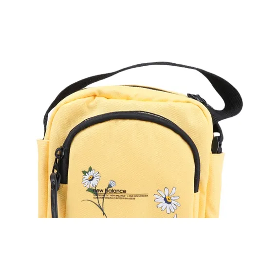 New Balance Embroidery Crossbody Bag, Shoulder Bag Regular Unisex Yellow-3