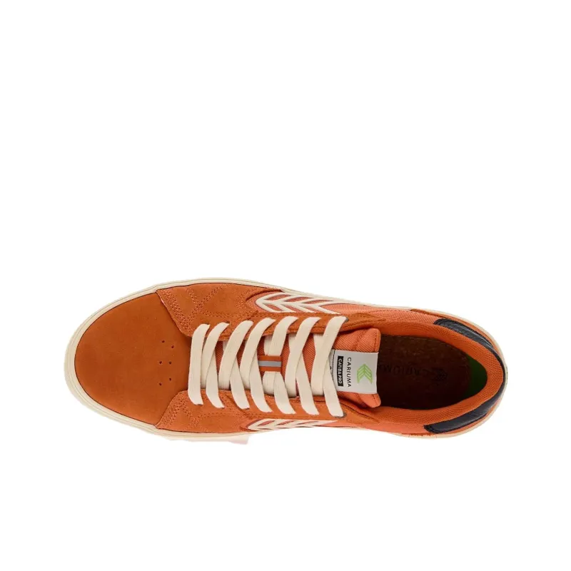 CARIUMA Catiba Pro Abrasion Resistant Low Top Skateboard Shoes Men's Orange-3