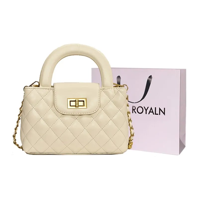 LOUIS ROYALN PU One Shoulder Handbag Unisex Multicolor-1